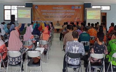 SOSIALISASI KURIKULUM MERDEKA, PROGRAM SMK PK LANJUTAN DI SMK TUNAS HARAPAN PATI